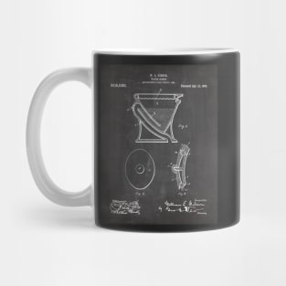 Toilet Patent - Bathroom Art - Black Chalkboard Mug